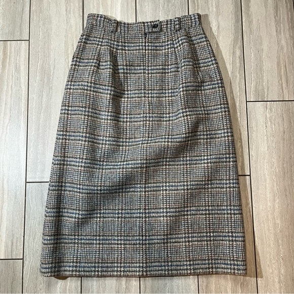 Cottage Tailor Vintage Womens Wool Blend Lined Midi Skirt Size 10 - Picture 6 of 8